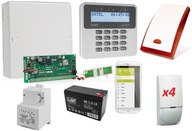 Set SATEL PERFECTA16+KLAW PRF-LCD POUZDRO TRANS ANTE SYGN 4xDual PET detektor