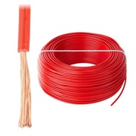 LgY inštalačný kábel 1x0,5 H05V-K červený. 100 m