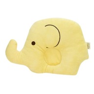 Vankúš slon pre bábätká 18,5cm x 25cm žltý