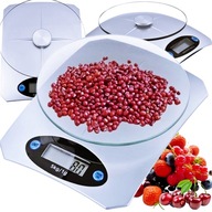 ELEKTRONICKÁ KUCHYŇSKÁ VÁHA, PRESNÁ, LCD DISPLEJ, DO 5kg, SKLENENÁ VÁHA ELEKTRONICKÁ KUCHYŇSKÁ VÁHA, PRESNÁ, LCD DISPLEJ, DO 5kg, SKLENENÁ VÁHA