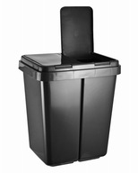 SEGREGAČNÝ KOŠÍK 60L NÁDOBY ŠEDÝ KOŠÍK SEGREGAČNÝ KOŠÍK 60L NÁDOBY ŠEDÝ KOŠÍK