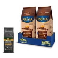 Zrnková káva Prima Aroma Intenso 2kg kávy Zrnková káva Prima Aroma Intenso 2kg kávy