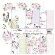 Sada papierov 30x30 - Scrapboys - Záhrada lásky Sada papierov 30x30 - Scrapboys - Záhrada lásky