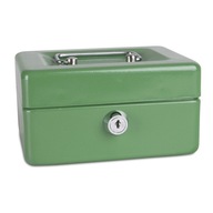 Malá pokladnička, 152x80x115mm, zelená