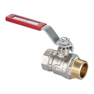 Guľový ventil s rukoväťou s okienkom W/Z 1/2" Calido-S30 Guľový ventil s rukoväťou s okienkom W/Z 1/2" Calido-S30