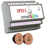 smartLEDs SP23-S LED schodiskový ovládač 2 SENZORY smartLEDs SP23-S LED schodiskový ovládač 2 SENZORY