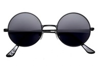 Unisex slnečné okuliare v čiernej farbe