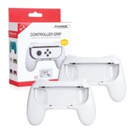 2x držiaky rukoväte pre Joy-Con Nintendo Switch a podložky OLED (biele) 2x držiaky rukoväte pre Joy-Con Nintendo Switch a podložky OLED (biele)