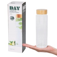 DEKANER SKLENENÁ FĽAŠA NA VODU džbán BAMBOO 1L DEKANER SKLENENÁ FĽAŠA NA VODU džbán BAMBOO 1L