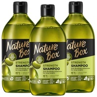 Nature Box Šampón na vlasy s olivovým olejom 3x385 ml