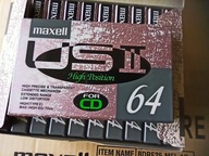 Maxell US II 64 1990 NOVÉ 1ks, Japonsko Maxell US II 64 1990 NOVÉ 1ks, Japonsko