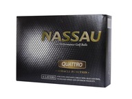 Golfové loptičky NASSAU QUATTRO (biele) Golfové loptičky NASSAU QUATTRO (biele)
