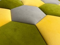 ŠESTUHNÍKOVÉ ČALÚNNE PANELY Honeycomb 41x35 ŠESTUHNÍKOVÉ ČALÚNNE PANELY Honeycomb 41x35