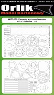 Strihané prvky pre Piasecki H-21C Shawnee W177-9