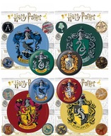 ŠPIČKY 4 ks + NÁLEPKY HARRY POTTER 4 DOMY ŠPIČKY 4 ks + NÁLEPKY HARRY POTTER 4 DOMY