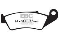EBC FA185R brzdové platničky (sada pre 1 kotúč)