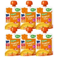 DEVA Bio ovocná pena, tropické ovocie, 6x90g DEVA Bio ovocná pena, tropické ovocie, 6x90g