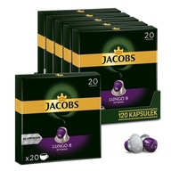Jacobs Lungo 8 kapsúl Intenso pre Nespresso(r)*, 120 kapsúl, 5+1 ZADARMO! Jacobs Lungo 8 kapsúl Intenso pre Nespresso(r)*, 120 kapsúl, 5+1 ZADARMO!