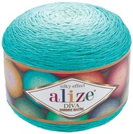 Batiková priadza Alize Diva Ombre - 7370 TYRKYSOVÁ - 875m / 250g 100% mikroakryl Batiková priadza Alize Diva Ombre - 7370 TYRKYSOVÁ - 875m / 250g 100% mikroakryl