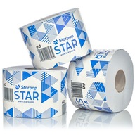 Toaletný papier STAR, bielený odpadový papier, 18 kotúčov Toaletný papier STAR, bielený odpadový papier, 18 kotúčov