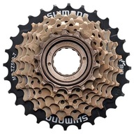 7-rýchlostná voľnobežka SHIMANO MF-TZ500-7 14-28T ext. TZ21 7-rýchlostná voľnobežka SHIMANO MF-TZ500-7 14-28T ext. TZ21
