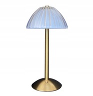 BEZDRÔTOVÁ STOLNÁ LAMPA 3 FARBY SVETLA, ZLATÁ