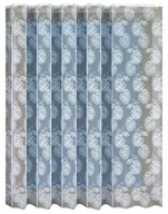 ELEGANTNÝ ŽAKARDOVÝ ZÁCLONU S PÁSKOVOU LISTOU 400x160 ELEGANTNÝ ŽAKARDOVÝ ZÁCLONU S PÁSKOVOU LISTOU 400x160