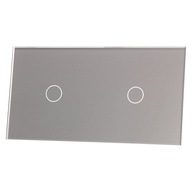 SKLENENÁ TABUĽKA 1+1 (2 PLECHY) - STRIEBORNÁ LIVOLO SKLENENÁ TABUĽKA 1+1 (2 PLECHY) - STRIEBORNÁ LIVOLO