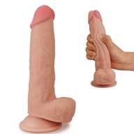 Penis Dildo Skinlike Soft 20,5 cm prísavka