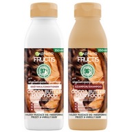 Sada Garnier Cocoa Butter Hair Food: šampón na vlasy, vegánsky kondicionér Sada Garnier Cocoa Butter Hair Food: šampón na vlasy, vegánsky kondicionér