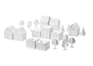 Kartónová šablóna mesta IKEA MALA Kartónová šablóna mesta IKEA MALA