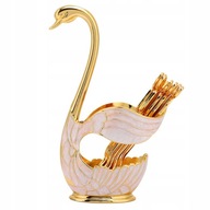6 LYŽIČKA NA RUKOVITE ELEGANTNÁ RÚČKA LABUTÍ 6 LYŽIČKA NA RUKOVITE ELEGANTNÁ RÚČKA LABUTÍ