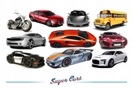 Nálepky na stenu Cars - Super Cars 4 Nálepky na stenu Cars - Super Cars 4