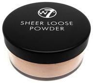 W7 SHEER LOOSE Powder Sypký fixačný prášok Sušienky W7 SHEER LOOSE Powder Sypký fixačný prášok Sušienky