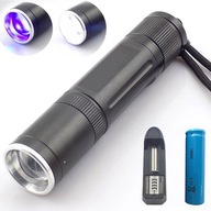 Baterka ZOOM nabíjateľná LED ULTRAFIOLET UV