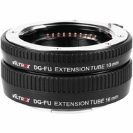 Predlžovacie krúžky Viltrox DG-FU pre Fujifilm