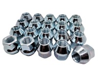 20x nemecké matice kolies 12x1,5, oceľ, hliníkové ráfiky 20x nemecké matice kolies 12x1,5, oceľ, hliníkové ráfiky