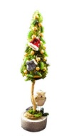 Vianočná čelenka Vianočný stromček s cukríkmi Dekorácia