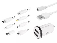 UNIVERZÁLNA NABÍJAČKA 2X USB 3.4A + KÁBL UNIVERZÁLNA NABÍJAČKA 2X USB 3.4A + KÁBL