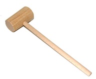 Palica drevené kladivo mini 16 cm