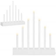 ADVENTNÝ STOJAN NA SVIEČKU 7 LED DEKORCIA NA OKNO DARČEK ADVENTNÝ STOJAN NA SVIEČKU 7 LED DEKORCIA NA OKNO DARČEK