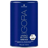 Schwarzkopf Igora Vario Blond Super Plus Bezprašný rozjasňujúci púder 450g Schwarzkopf Igora Vario Blond Super Plus Bezprašný rozjasňujúci púder 450g