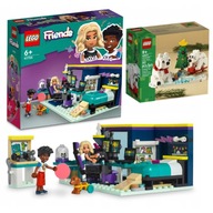 LEGO FRIENDS NOVA'S IZBA 41755 HERŇA + LEGO 40571 VIANOČNÁ SÚPRAVA LEGO FRIENDS NOVA'S IZBA 41755 HERŇA + LEGO 40571 VIANOČNÁ SÚPRAVA