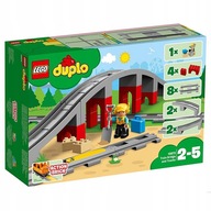 LEGO DUPLO 10872 Vlakové koľaje a viadukt
