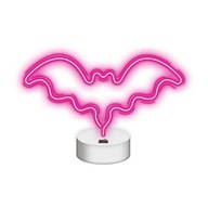 NEON LED dekoračné svietidlo netopier 3xAA / USB NEON LED dekoračné svietidlo netopier 3xAA / USB