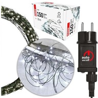 VIANOČNÉ SVIETIDLÁ DRÔTOVÉ diódy NITE SLZY BIELE SVETLO 15M 150 LED + ČASOVAČ VIANOČNÉ SVIETIDLÁ DRÔTOVÉ diódy NITE SLZY BIELE SVETLO 15M 150 LED + ČASOVAČ