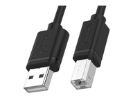 Kábel USB 2.0 A-B 5,0m Unitek Y-C421GBK Kábel USB 2.0 A-B 5,0m Unitek Y-C421GBK