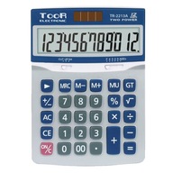 KANCELÁRSKA KALKULAČKA TR-2213A TOOR 12 POLOŽIEK KANCELÁRSKA KALKULAČKA TR-2213A TOOR 12 POLOŽIEK
