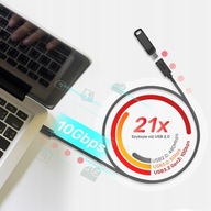 USB-C 10Gbps 4K predlžovací kábel, PD 100W 1,5 m Unitek USB-C 10Gbps 4K predlžovací kábel, PD 100W 1,5 m Unitek