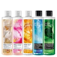 AVON Sprchový gél Set 5 x 250 ml Náhodný na umývanie a kúpanie AVON Sprchový gél Set 5 x 250 ml Náhodný na umývanie a kúpanie